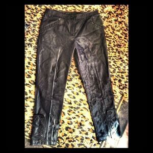 𝅺authentic Karlla Girotto Wetlook Pedal Pushers 28